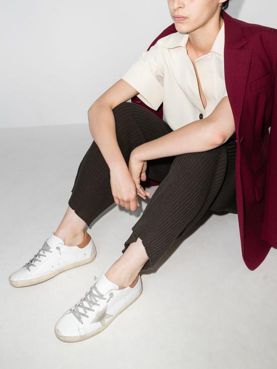  골든구스 스니커즈 GWF00102F00218210803 WHITE ICE LIGHT BROWN - GOLDEN GOOSE
