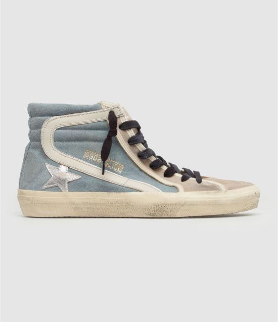  골든구스 스니커즈 GWF00115F00613382705 SMOKE BLUE BEIGE SILVER GREY MORN