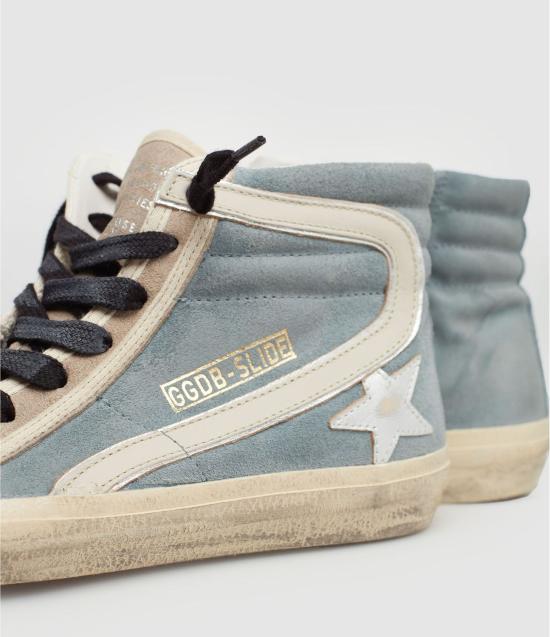  골든구스 스니커즈 GWF00115F00613382705 SMOKE BLUE BEIGE SILVER GREY MORN - GOLDEN GOOSE