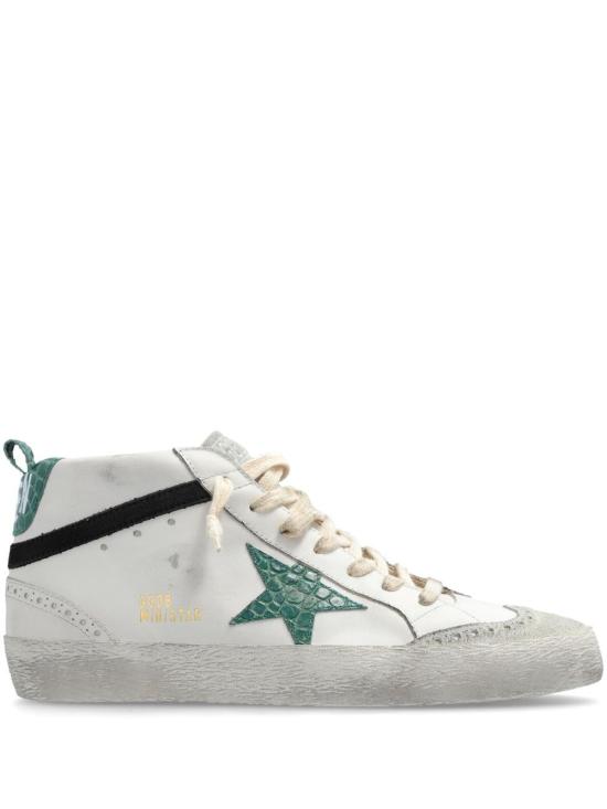  골든구스 스니커즈 GWF00122F00615610516 WHITE GREEN BLACK