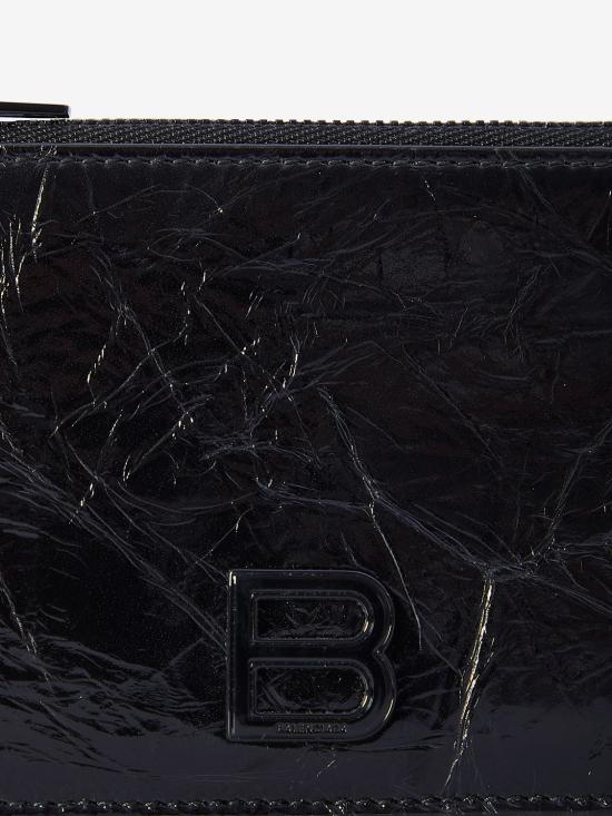 24FW 발렌시아가 카드지갑 7664652AA65 1000 BLACK - BALENCIAGA