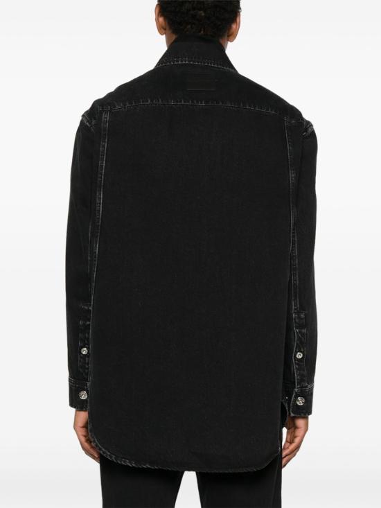  랑방 긴팔 셔츠 RMSI0326D085A24 BLACK - LANVIN