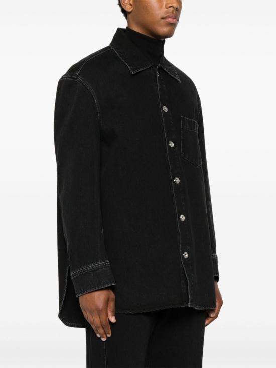  랑방 긴팔 셔츠 RMSI0326D085A24 BLACK - LANVIN