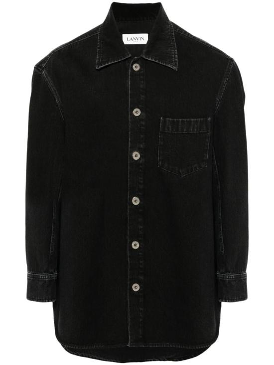  랑방 긴팔 셔츠 RMSI0326D085A24 BLACK