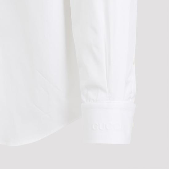  구찌 긴팔 셔츠 787538ZAQQS 9000 WHITE - GUCCI