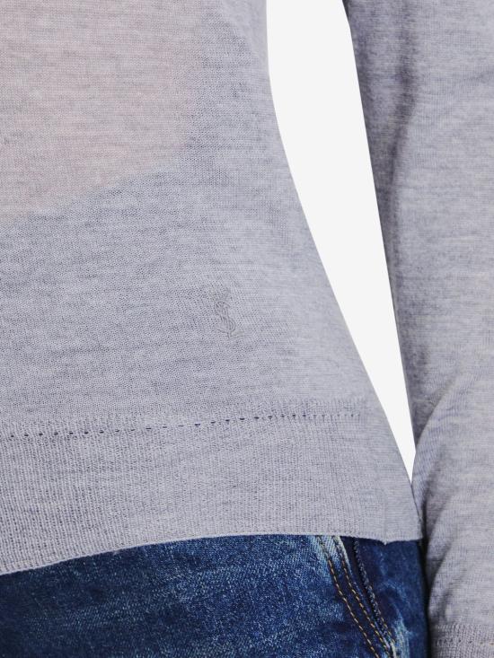  생로랑 카산드라 터틀넥 스웨터 800713Y76HF 1160 GREY - SAINT LAURENT