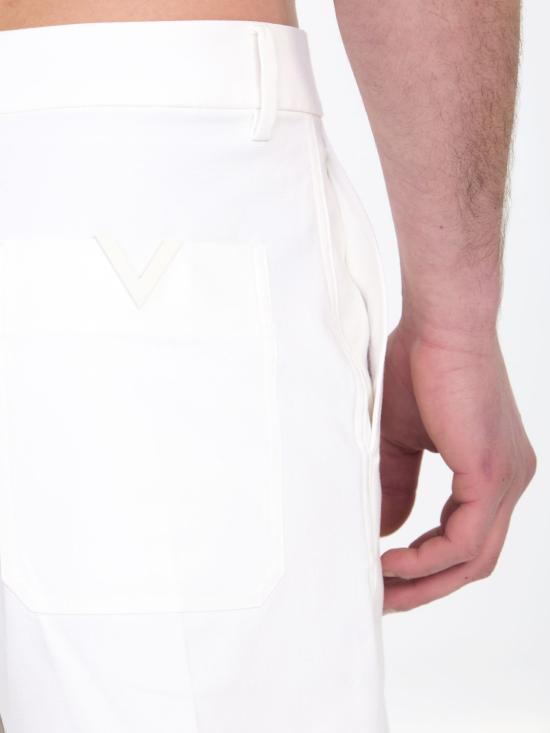  발렌티노 가라바니 스트레이트 팬츠 4V0RDDV19UA A03 WHITE - VALENTINO GARAVANI