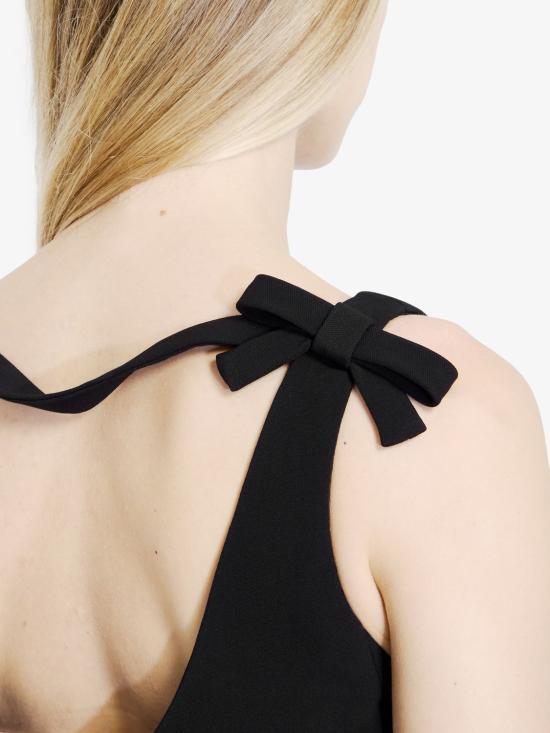 24FW 발렌티노 가라바니 미디 원피스 5B3VA9P08HF 0NO BLACK - VALENTINO GARAVANI