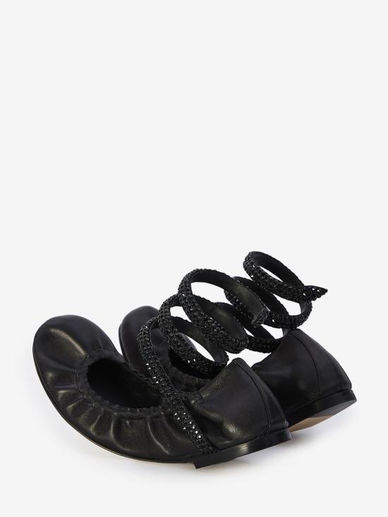  르네 카오빌라 샌들 C12073010NA01 V050 BLACK - RENE CAOVILLA