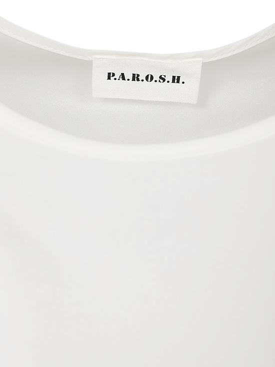  파로쉬 반팔 티셔츠 D311597SOFIA24002 Cream - PAROSH