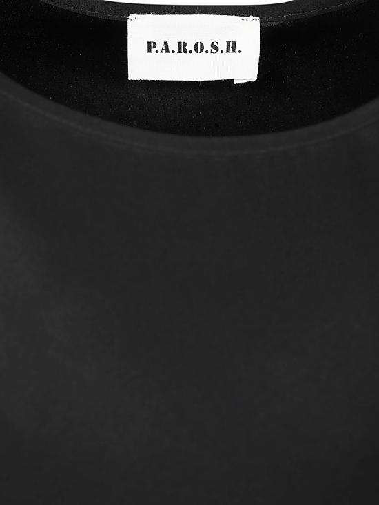  파로쉬 반팔 티셔츠 D311597SOFIA24013 Black - PAROSH