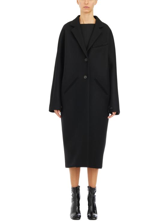  쿠레쥬 코트 I324CMA154WO00349999 BLACK