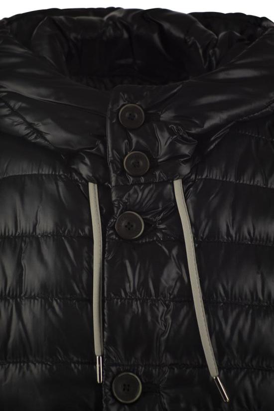 24FW 에르노 베스트 PI00095UR 9300 BLACK - HERNO