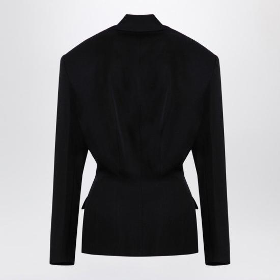 24FW 디 아티코 수트 자켓 247WCG63W046 100 BLACK - THE ATTICO