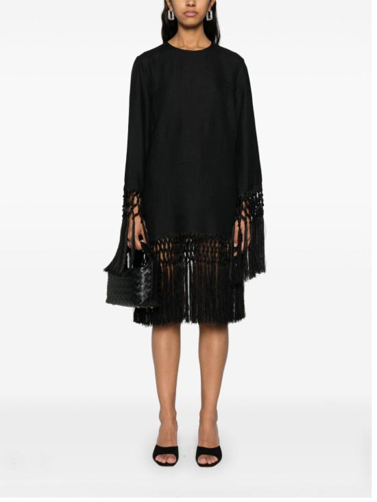  톨러 마르모 미디 원피스 TMPF2471133 Black - TALLER MARMO MAIN