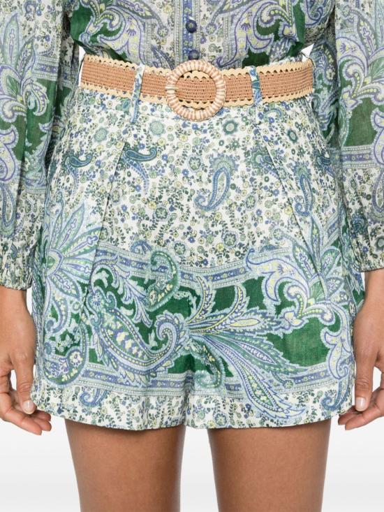  짐머만 숏팬츠 7453ASS242GRPA Green - ZIMMERMANN