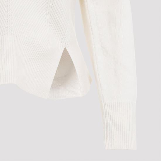 24FW 알렉산더 맥퀸 스웨터 798349Q1BAP 9004 WHITE - ALEXANDER MCQUEEN