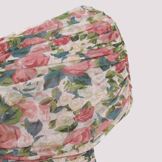  생로랑 숏 원피스 781340Y5I71 8290 MULTICOLOUR - SAINT LAURENT