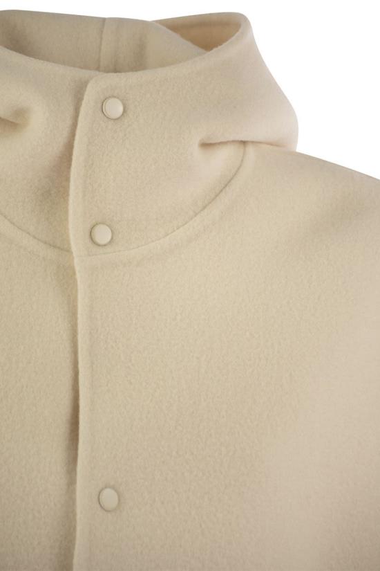  파비아나 필리피 후드 티셔츠 CTD214F274D752 0145 BUTTER - FABIANA FILIPPI