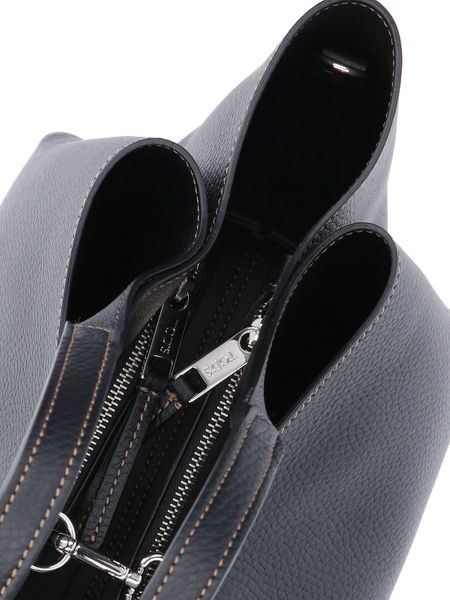 25SS 토즈 미니 토트백 XBWAPAFL100QRI B999 BLACK - TODS