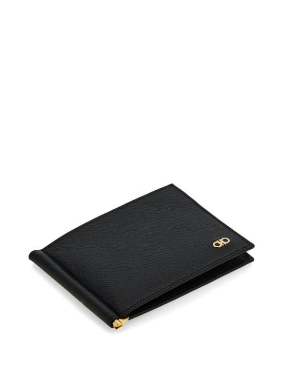 26FW 살바토레 페라가모 간치니 머니클립 반지갑 6614750776473 NERO BLACK - SALVATORE FERRAGAMO