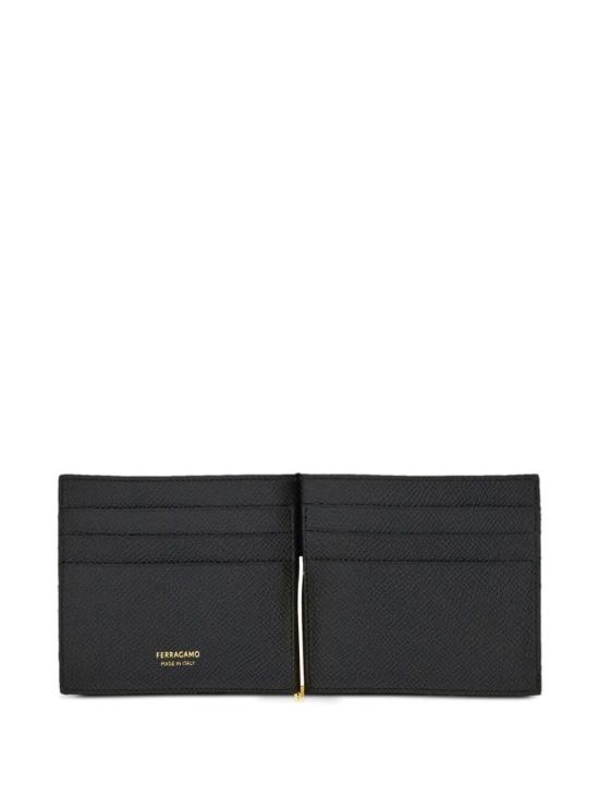 26FW 살바토레 페라가모 간치니 머니클립 반지갑 6614750776473 NERO BLACK - SALVATORE FERRAGAMO