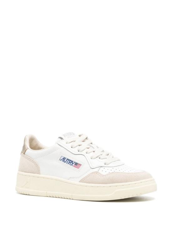  오트리 메달리스트 로우 레더 스니커즈 AULW LS75 WHITE GOLD - AUTRY