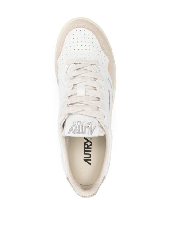  오트리 메달리스트 로우 레더 스니커즈 AULW LS75 WHITE GOLD - AUTRY