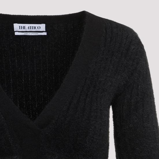 24FW 디 아티코 점프수트 247WCM178KMIX4 629 BLACK - THE ATTICO