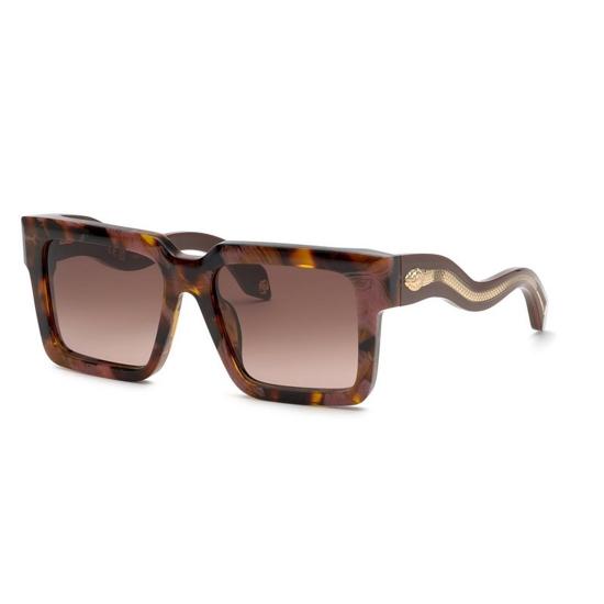  로베르토 카발리 선글라스 SRC055 01GQ Brown