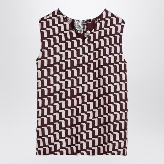 24FW 막스마라 민소매 티셔츠 USTICASI 001 PURPLE - MAX MARA