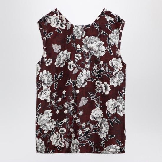 24FW 막스마라 민소매 티셔츠 USTICASI 001 PURPLE - MAX MARA