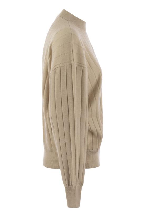  브루넬로 쿠치넬리 스웨터 M12193400 CN058 BEIGE - BRUNELLO CUCINELLI