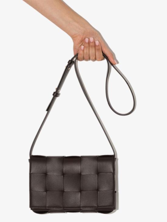  보테가베네타 램스킨 레더 카세트백 578004VMAY1 2127 BROWN - BOTTEGA VENETA