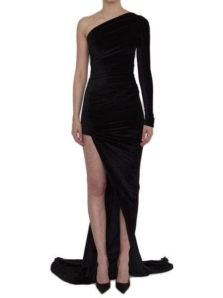 24FW 발렌시아가 롱 원피스 794443TKQ22 1000 BLACK