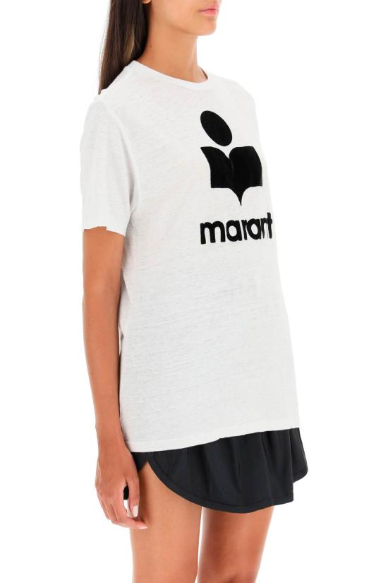  이자벨마랑 반팔 티셔츠 TS0001FBA1N09E20WH WHITE - ISABEL MARANT