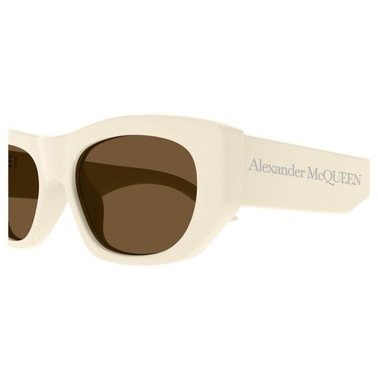  알렉산더 맥퀸 선글라스 AM0450S 004 Ivory - ALEXANDER MCQUEEN