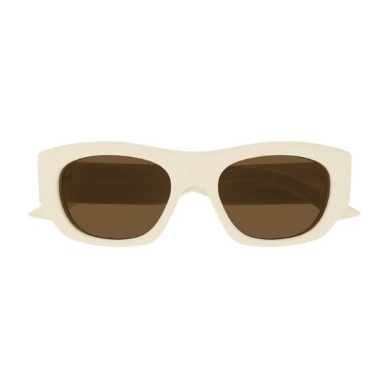  알렉산더 맥퀸 선글라스 AM0450S 004 Ivory - ALEXANDER MCQUEEN