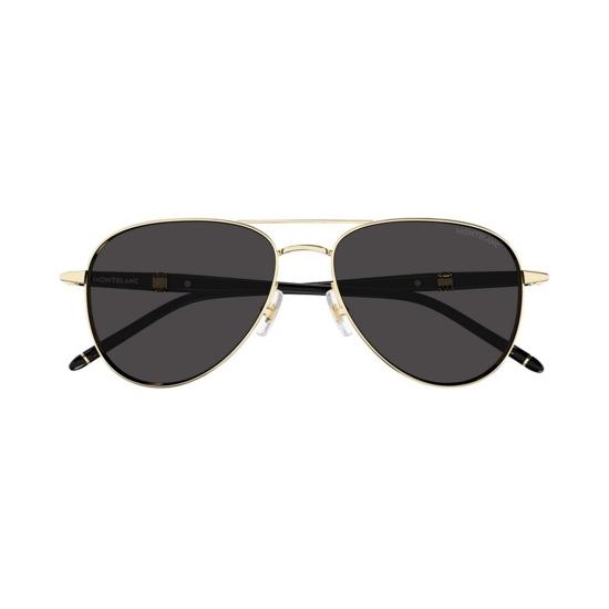  몽블랑 선글라스 MB0345S 001 Gold - MONTBLANC