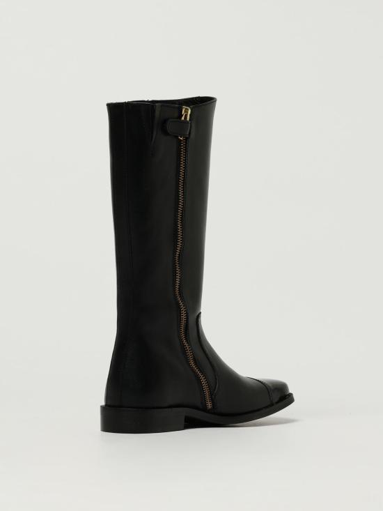 25FW [키즈] 발망 슈즈 BX0A46Z1574 930OR Black - BALMAIN