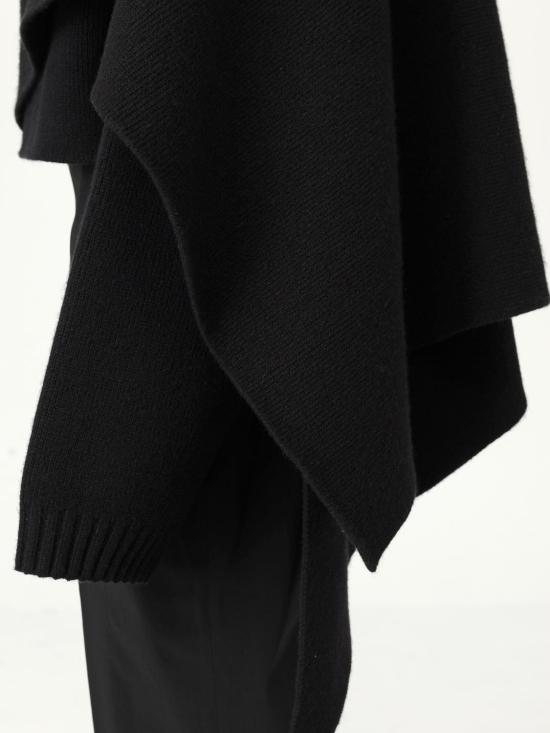 25FW 알베르타 페레티 코트 05806601 0555 Black - ALBERTA FERRETTI