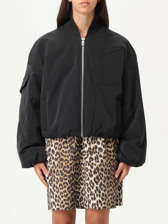 25FW 가니 자켓 F9180 099 Black