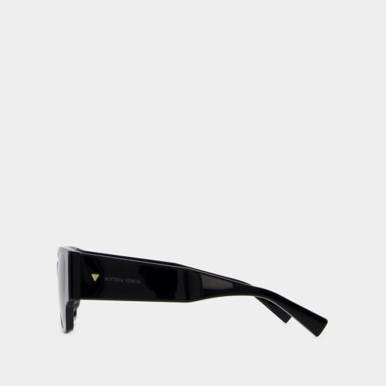  보테가베네타 선글라스 BV1285S 001 Black - BOTTEGA VENETA