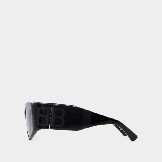  발렌시아가 선글라스 BB0321S 001 Black - BALENCIAGA