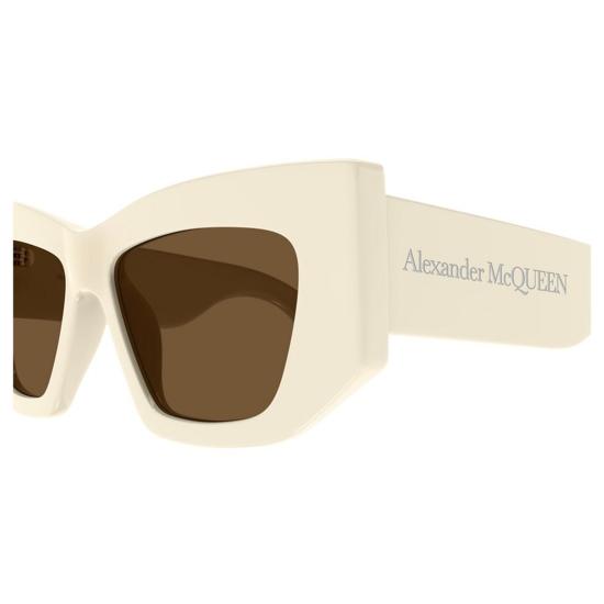  알렉산더 맥퀸 선글라스 AM0448S 004 Ivory - ALEXANDER MCQUEEN