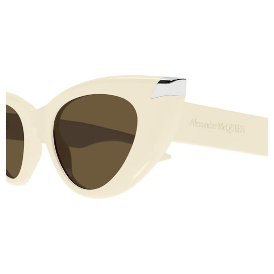  알렉산더 맥퀸 선글라스 AM0442S 004 Ivory - ALEXANDER MCQUEEN