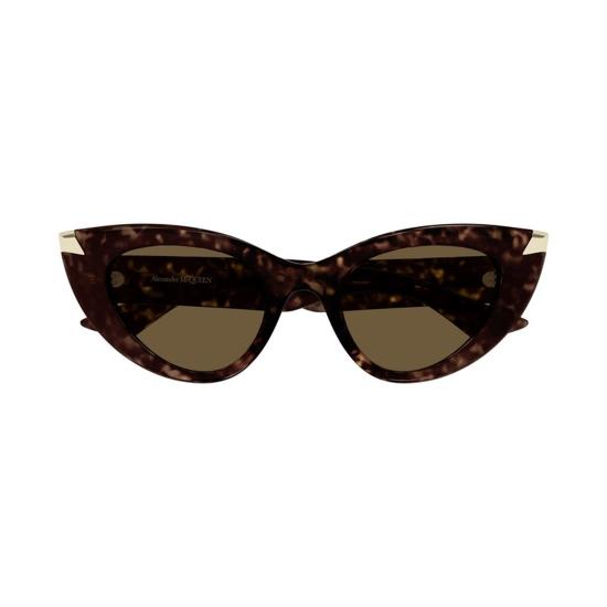  알렉산더 맥퀸 선글라스 AM0442S 003 Havana - ALEXANDER MCQUEEN