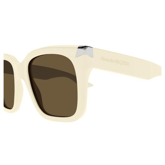  알렉산더 맥퀸 선글라스 AM0440S 004 Ivory - ALEXANDER MCQUEEN