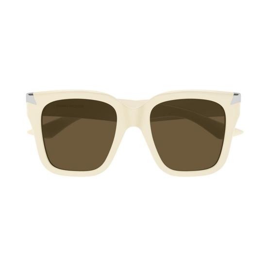  알렉산더 맥퀸 선글라스 AM0440S 004 Ivory - ALEXANDER MCQUEEN