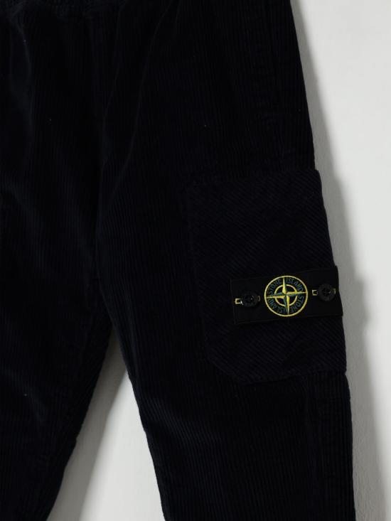 25FW [키즈] 스톤 아일랜드 트레이닝/조거 팬츠 3100005S0199 V0020 Blue - STONE ISLAND